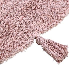 Tapete Redondo Infantil 150 Cm Poa Havan Casa - Rosa