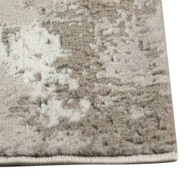 Tapete para Quarto e Sala 2,00X3,00 m Shiraz Havan Casa - Bege E Cinza