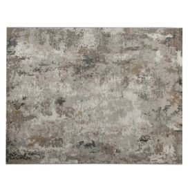 Tapete para Quarto e Sala 2,50X3,00 m Shiraz Havan Casa - Bege E Cinza