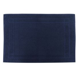 Tapete Sofisticata Premium com Antiderrapante - AZUL MARINHO - NARA