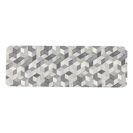 Tapete Para Quarto Ou Sala Tecil 40X120cm Havan Casa - 3D Cinza