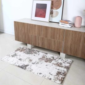 Tapete Tokyo 0,80X1,50 Havan Casa - Cinza e Bege