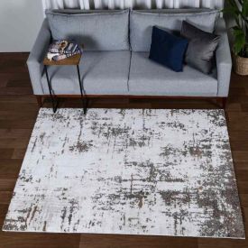 Tapete Para Sala Tokyo 2,00X2,50 M Havan Casa - Off e Cinza