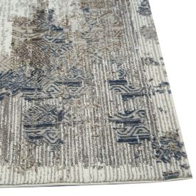 Tapete para Quarto e Sala 2,00X2,50 m Toscana Havan Casa - Cinza Azul