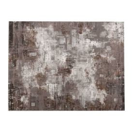 Tapete para Quarto e Sala 2,00X2,50 m Toscana Havan Casa - Cinza E Bege