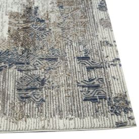 Tapete para Quarto e Sala 2,00X3,00 m Toscana Havan Casa - Cinza Azul