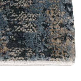 Tapete Toscana 60X100 Cm Havan Casa - Cinza Marinho