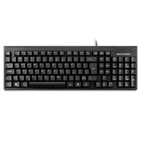 Teclado Básico Slim Tc193 Laser Usb Multi - Preto