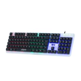 Teclado Gamer Elg Lesath Com Membrana