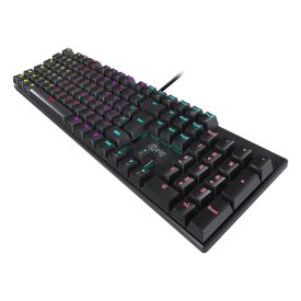 Teclado Gamer Mecânico Preto Elg