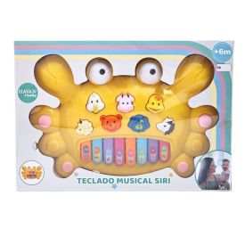 Teclado Musical Siri Amarelo Havan Toys - HBR0422