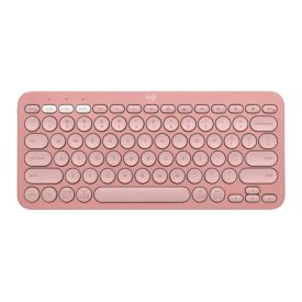 Teclado Sem Fio Logitech K380s Rosa