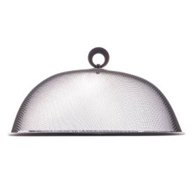 Tela Protetora De Alimentos Redonda 35Cm Lyor - Preta