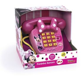 Telefone Sonoro Minnie Elka - Rosa