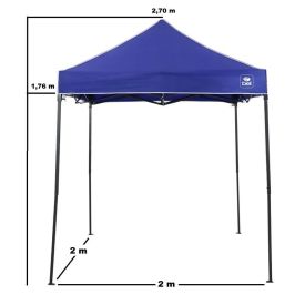 Tenda Gazebo Retrátil 2X2m Bel Fix - Azul