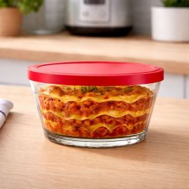 Tigela Americano com Tampa Nadir 600Ml - Cores Sortidas