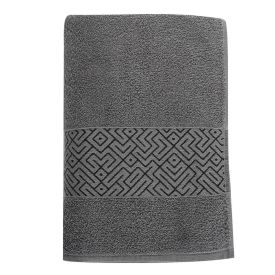 Toalha De Banho 100% Algodão Tokyo Havan Casa - Cinza