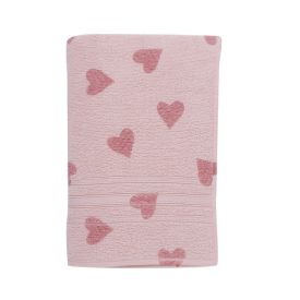 Toalha De Banho 100% Algodão Vienna Havan Casa - rosa Coração