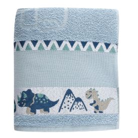 Toalha De Banho Funny Infantil Havan Kids - Dino Azul