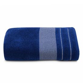 Toalha De Banho 100% Algodão Lisboa Havan Casa - Azul Naval