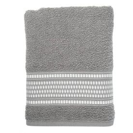 Toalha De Banho 100% Algodão Nara Havan - Cinza