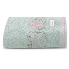 Toalha De Banho Yuna Karsten  - Verde