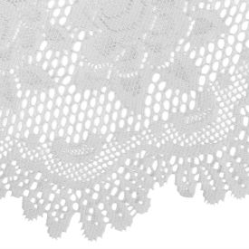  Toalha de Chá Redonda 75Cm Gardênia Havan - Branco Gardenia