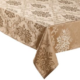 Toalha de Mesa 1,35 X 2,10M Elegance Havan Casa - Arabesco Kaki 