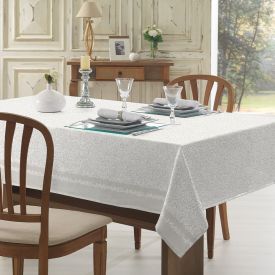 Toalha De Mesa 1,40 X 2,10M Clean Döhler - Botânico Suave