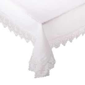 Toalha De Mesa 1,60X2,20 M Renda Guipir Finecasa - Paris