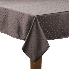 Toalha De Mesa 1,40 X 1,40 M Requinte Döhler - Chumbo