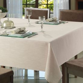 Toalha de Mesa 2,00X 2,00M Passion Clean Döhler - Bege