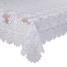 Toalha de Mesa Gardênia 1,50M X 2,70M Havan Casa - Branco