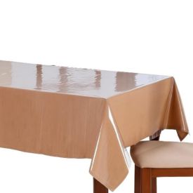 Toalha De Mesa Transparente Retangular Salehtex - 1,40x2,10m