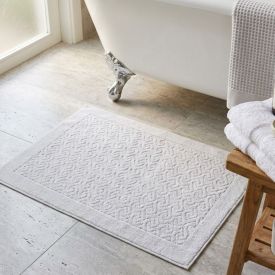 Toalha de Piso para Banheiro 45X68cm Spazio Havan Casa - Branco Chronos