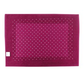 Toalha De Piso Antiderrapante Sofisticata Havan Casa - Rosa Intenso