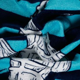 Toalha de Praia Aveludada 100% Algodão Döhler - Cavalo Marinho