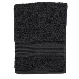 Toalha De Rosto 85% Algodão Cannes Havan Casa - Preto 