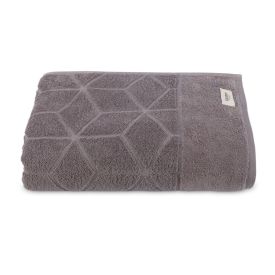 Toalha de Rosto 100% Algodão Ibiza Karsten by Havan Casa - Cinza Urbano