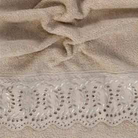 Toalha de Rosto 100% Algodão Imperial Havan Casa - Bege