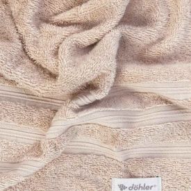 Toalha de Rosto Bali 100% Algodão Döhler - Bege