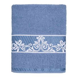 Toalha De Rosto Botanic - Azul Oceano