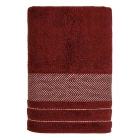 Toalha De Rosto Lisboa Havan Casa - Bordo