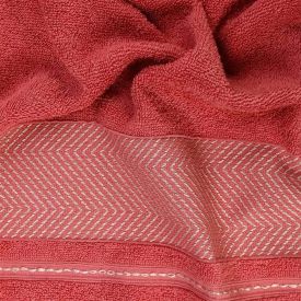 Toalha De Rosto Lisboa Havan Casa - Coral