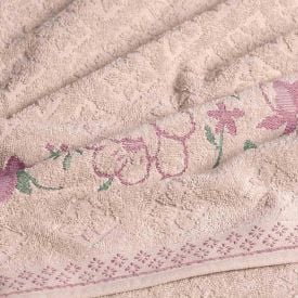 Toalha De Rosto Yuna Karsten - Rose