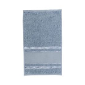 Toalha Lavabo Para Bordar Capricho - Azul Veleiro