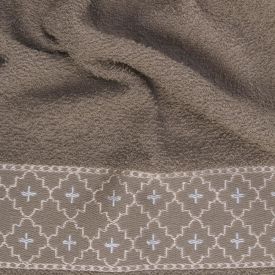 Toalha De Rosto 100% Algodão Verona Havan Casa - Taupe