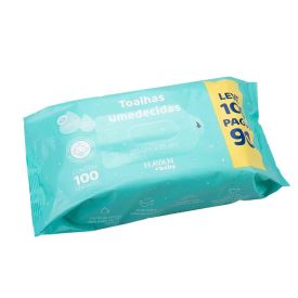 Toalhinha Umedecidas Flowpack Havan Baby - 100 Unidades