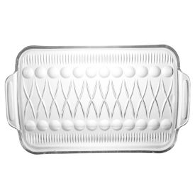 Travessa Decorativa Tattile L Hermitage 20Cm - Vidro