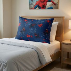 Travesseiro Infantil 100% Poliéster Disney Hedrons - Spider Ultimato Rotativo